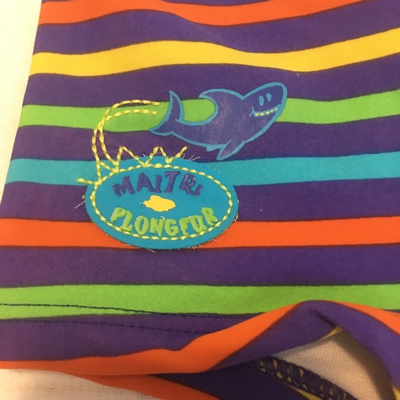 6m (6/$20) Striped Swim Trunks by Clement - Picture 2 of 5